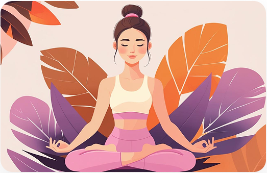 Yoga illustration